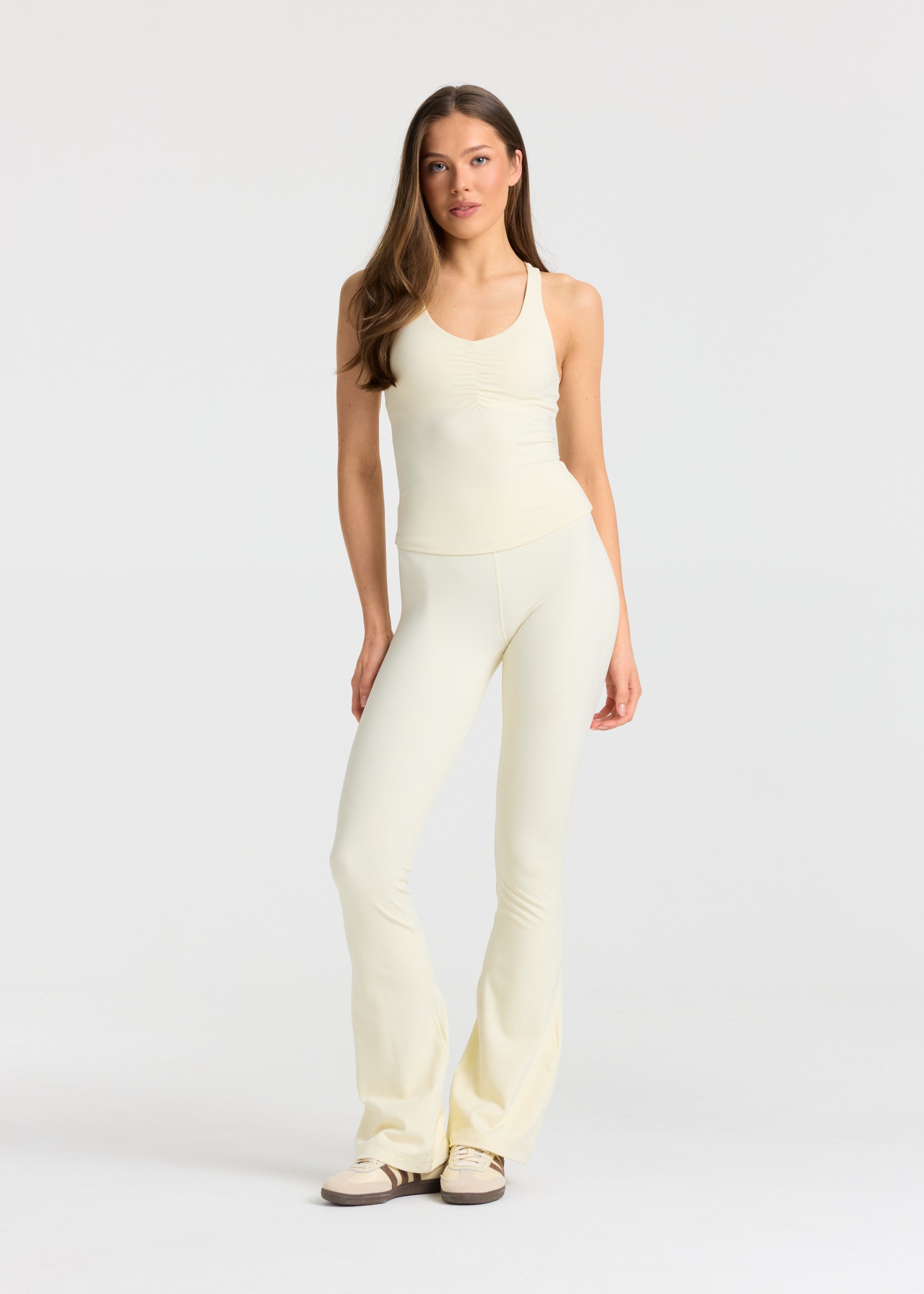 W. Cloudform® Scrunch Top - Butter Yellow